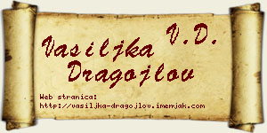 Vasiljka Dragojlov vizit kartica